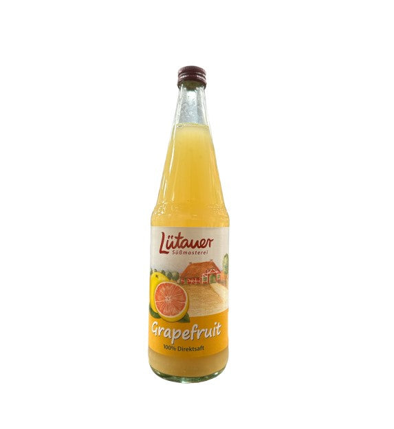 Lütauer Grapefruitsaft 6x0,7l Glas Mehrweg