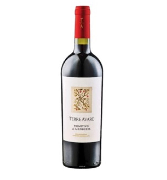 Primitivo Terre Avare 0,75l Glas