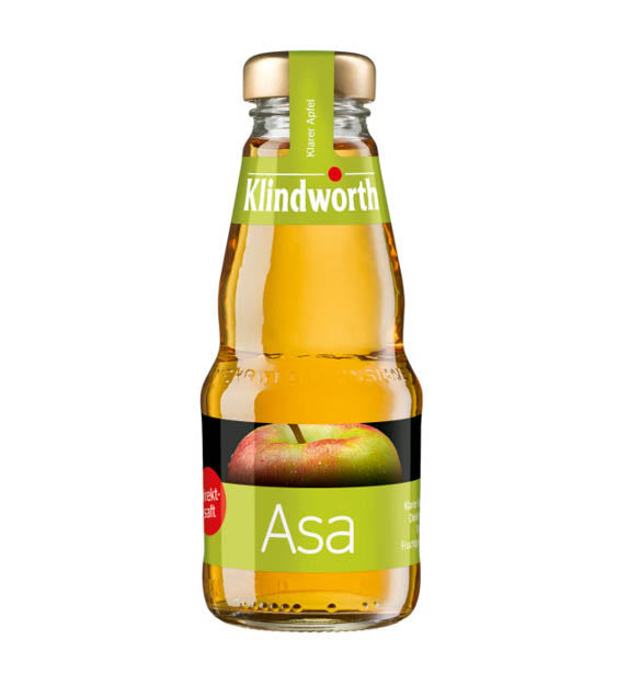 Klindworth Apfelsaft klar 0,2l Glas Mehrweg