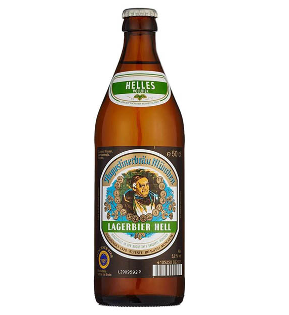 Augustiner Hell 0,5l Glas Mehrweg