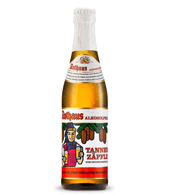 Rothaus Tannenzäpfle Alkoholfrei 0,33l Glas Mehrweg