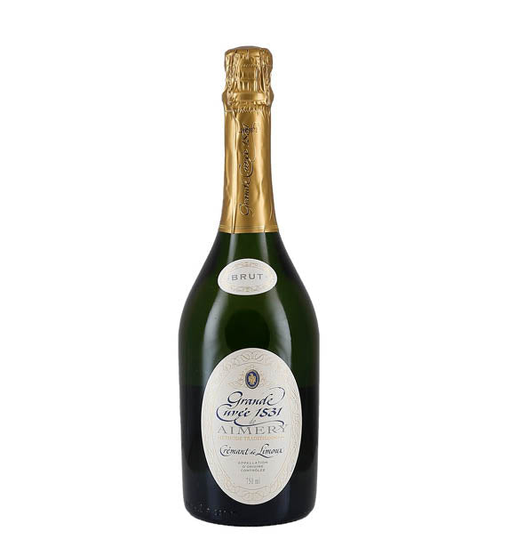 Aimery Cremant Brut de Limoux 0,75l Glas Flasche