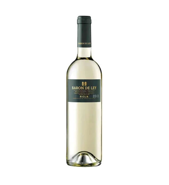 Baron De Ley weiß aus Spanien 0,7l Glas Flasche