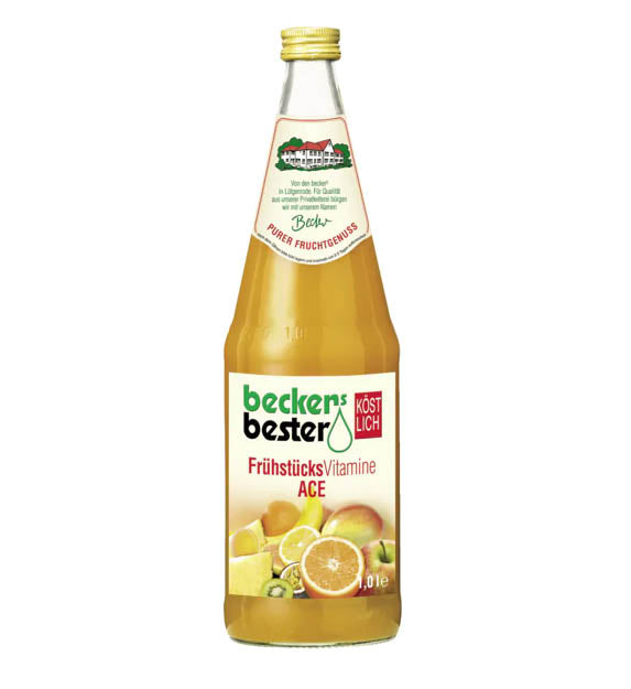 Becker's Multivitaminsaft 1,0l Glas Mehrweg