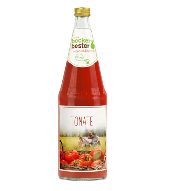 Becker's Tomatensaft 1,0l Glas Mehrweg