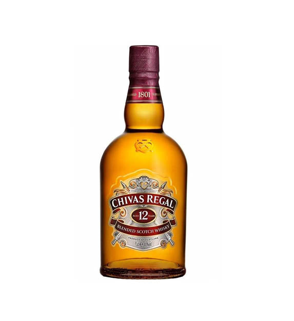 Chivas Regal 12 Years 0,7l Glas Flasche