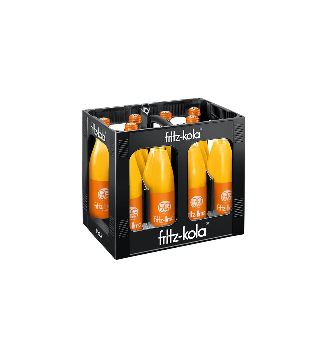 Fritz Orangenlimonade 10x0,5l Glas Mehrweg