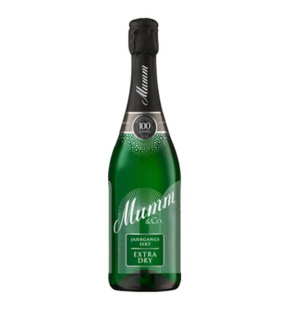 Mumm Extra Dry 0,7l Glas Flasche
