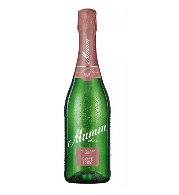 Mumm Rose Dry 0,7l Glas Flasche