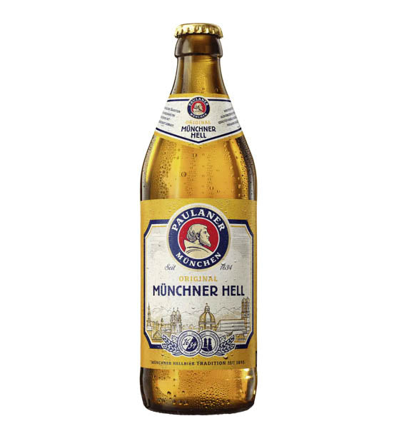 Paulaner Münchener hell 0,5l Glas Mehrweg