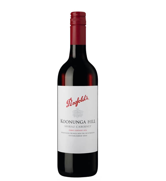 Penfolds Koonunga Hill Shiraz Cabernet 0,75l Glas Flasche