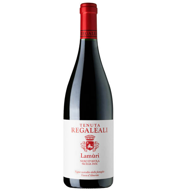 Regaleali rot aus Italia 0,7l Glas Flasche