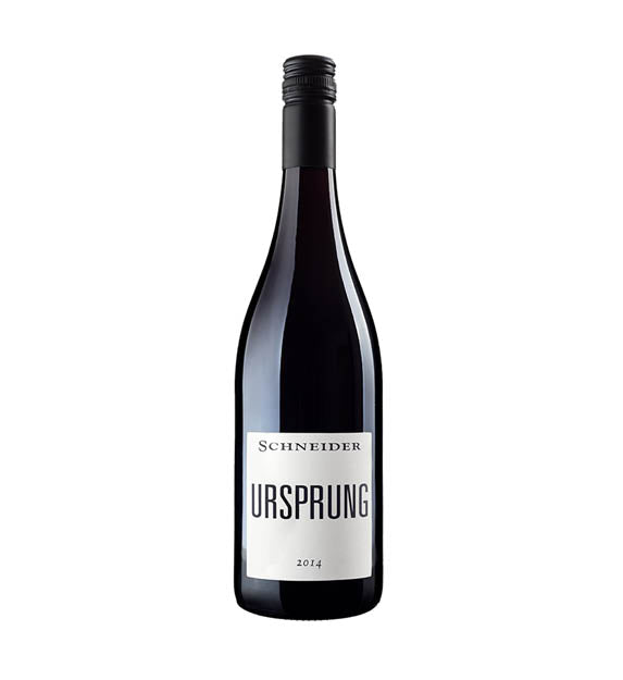 Schneider Ursprung Rotwein 0,7l Glas Flasche