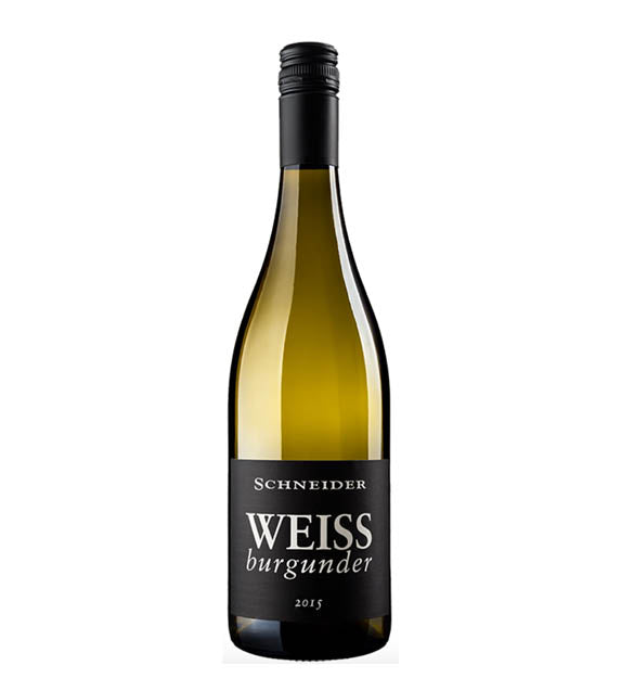 Schneider Weissburgunder 0,7l Glas Flasche