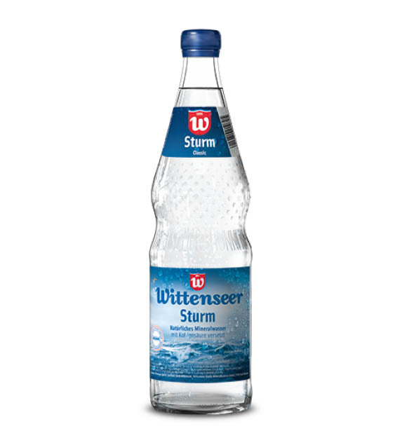 Wittenseer Mineralwasser sturm 0,75l Glas Mehrweg