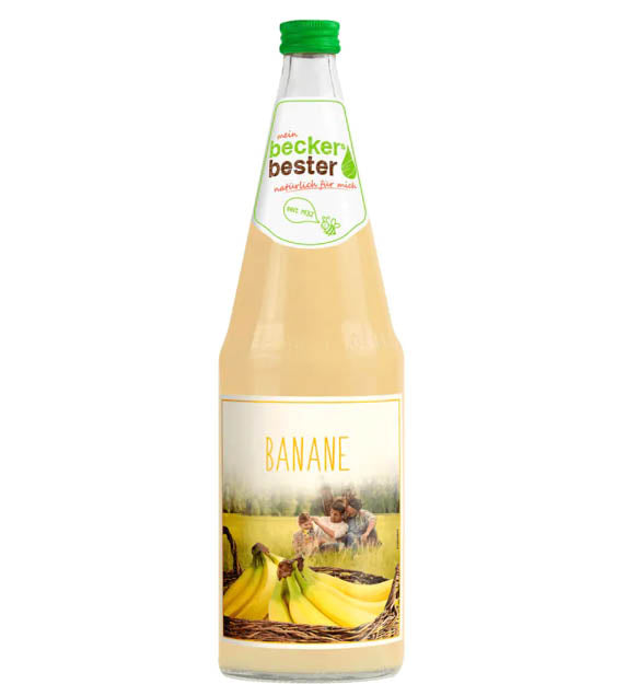 Becker's Bananensaft 1,0l Glas Mehrweg