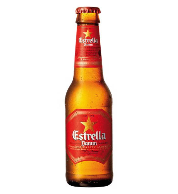 Estrella damm 0,33l Glas Mehrweg