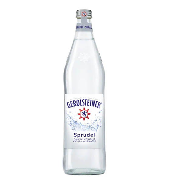 Gerolsteiner Mineralwasser Sprudel 0,75l Glas Mehrweg