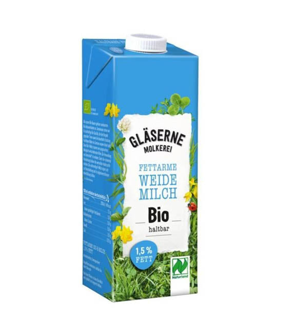 Gläserne Molkerei Bio Milch 1,5%