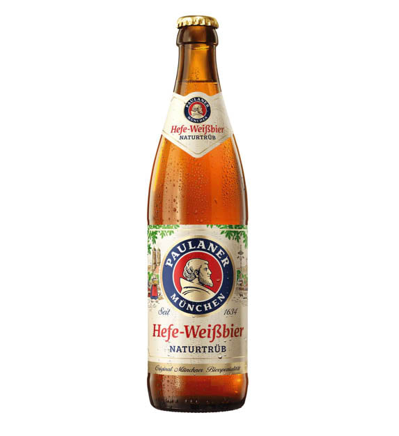 Paulaner Hefeweizen 0,5l Glas Mehrweg