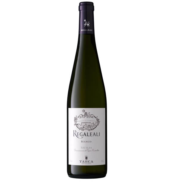 Regaleali weiß aus Italia 0,7l Glas Flasche