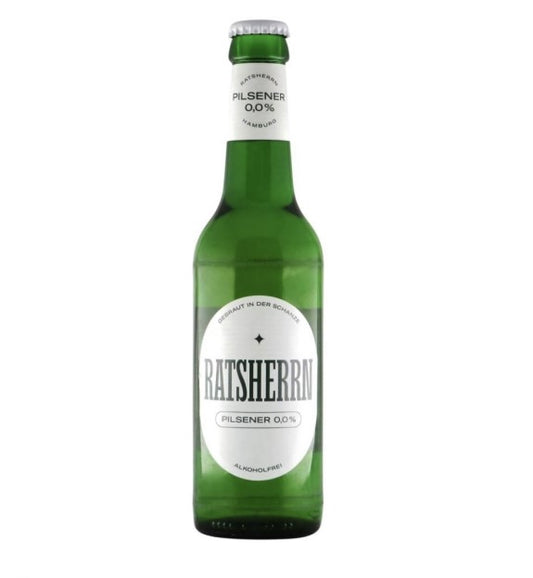 Ratsherrn Pilsener 0,0% 0,33l Glas Mehrweg