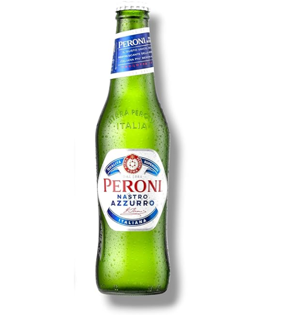 Peroni nastro azzurro 0,0 0,33l Glas Mehrweg