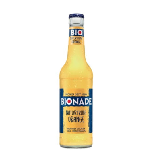 Bionade Naturtrübe Orange 12x0,33l Glas Mehrweg