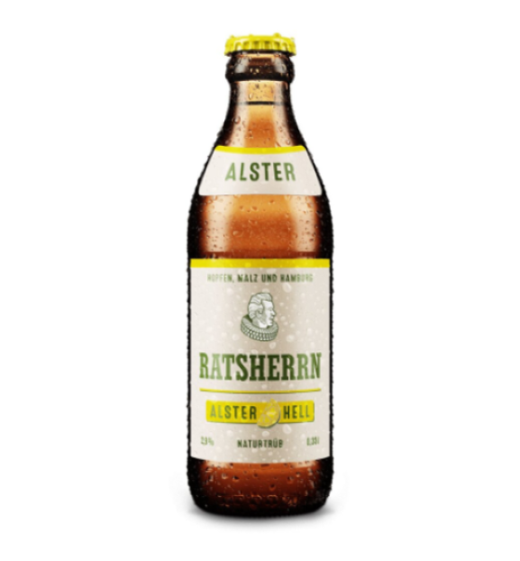 Ratsherrn Alster Hell 24x0,33l Glas Mehrweg