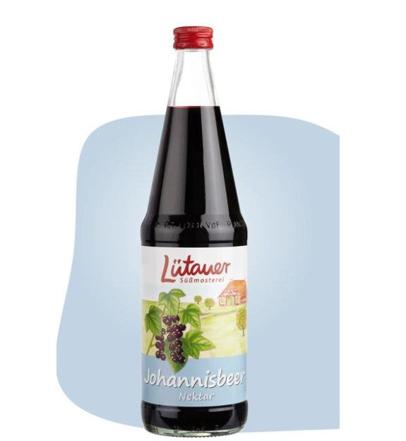 Lütauer Johannisbeer-Nektar, schwarz 6x0,7l Glas Mehrweg