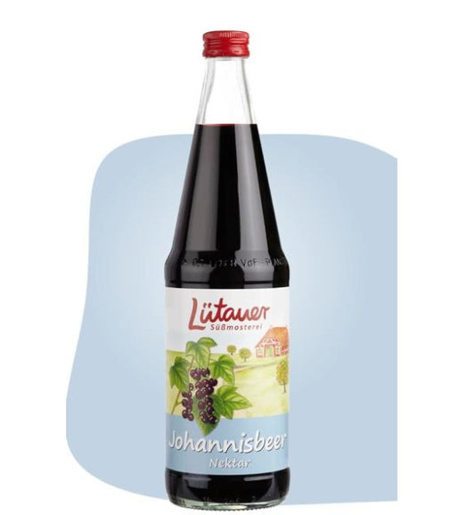 Lütauer Johannisbeer-Nektar, schwarz 6x0,7l Glas Mehrweg