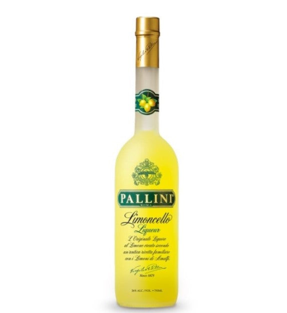 Pallini Limoncello Zitronenlikör 0,7l Glas