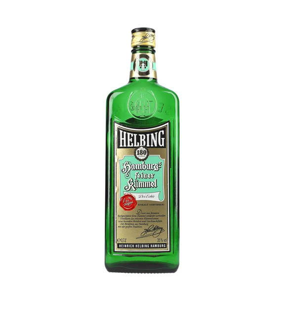 Helbing Helbing Kümmel 0,7l Glas Flasche – Alster Getränkemarkt