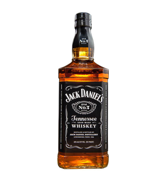 Jack Daniels 0,7l Glas Flasche