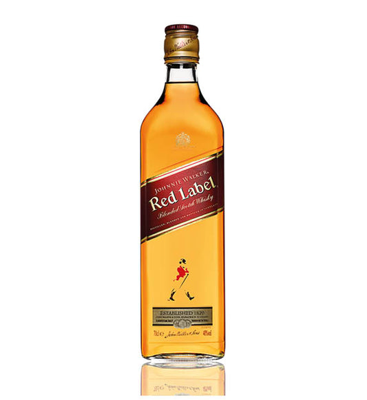Johnnie walker red label 0,7l Glas Flasche
