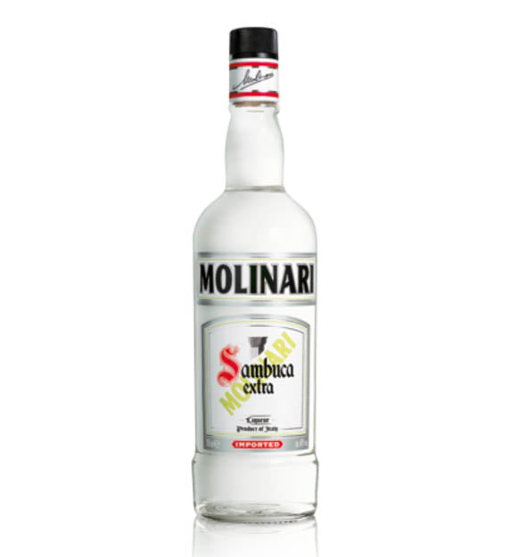 Molinari Sambuca 0,7l Glas Flasche