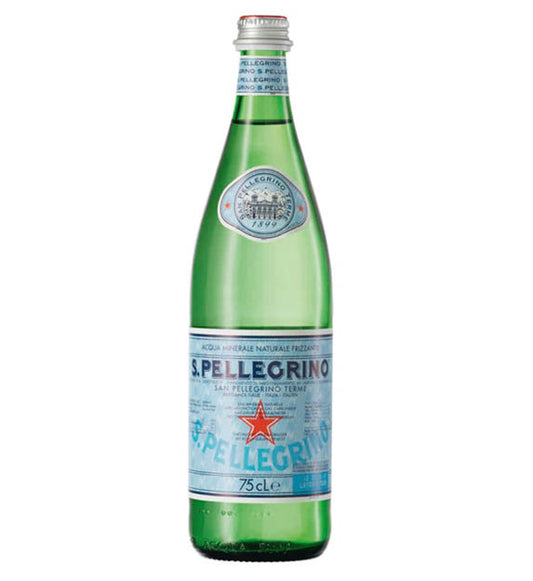 San Pellegrino Mineralwasser 0,75l Glas Mehrweg