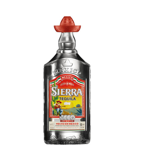 Sierra Tequila Silver 0,7l Glas Flasche