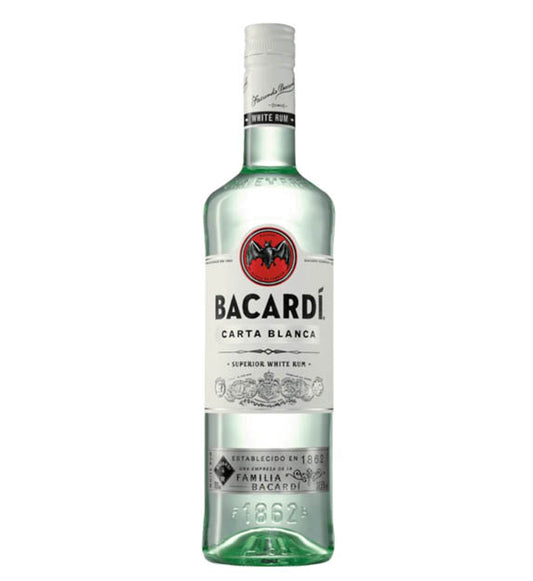 Bacardi 0,7l Glas Flasche
