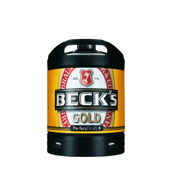 Beck's Gold perfect draft 6l Fass