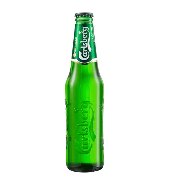 Carlsberg Beer 0,33l Glas Mehrweg