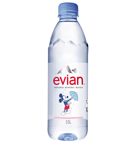 Evian Mineralwasser still 0,5l Pet Einweg