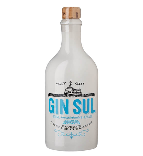 Gin Sul 0, Glas Flasche