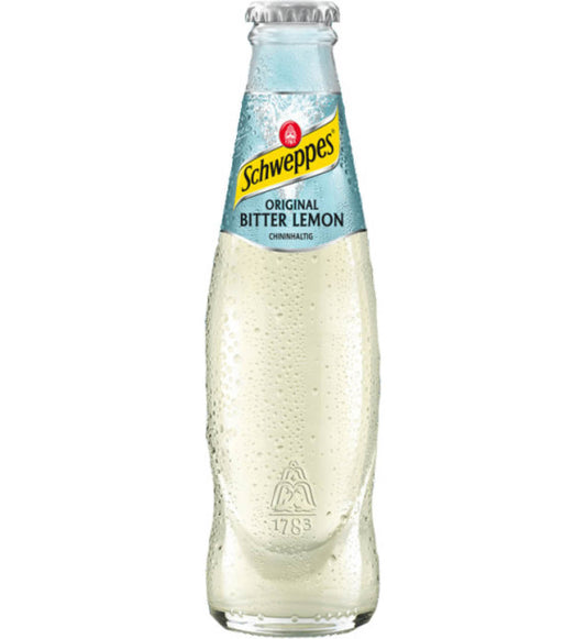 Schweppes Bitter Lemon 0,2l Glas Mehrweg